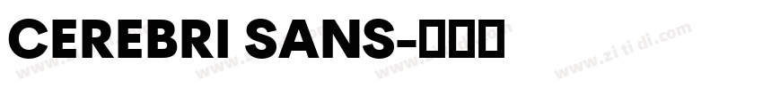 CEREBRI SANS字体转换